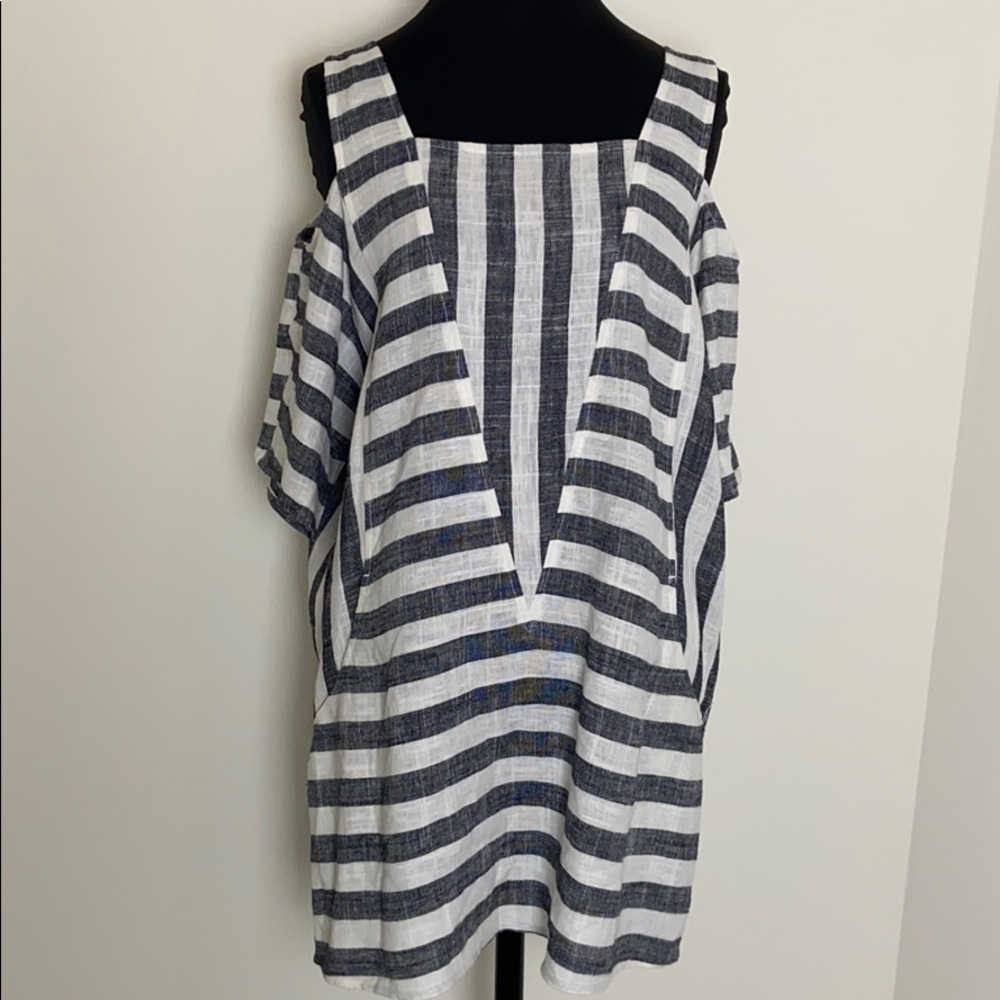 Soft surroundings striped tunic
